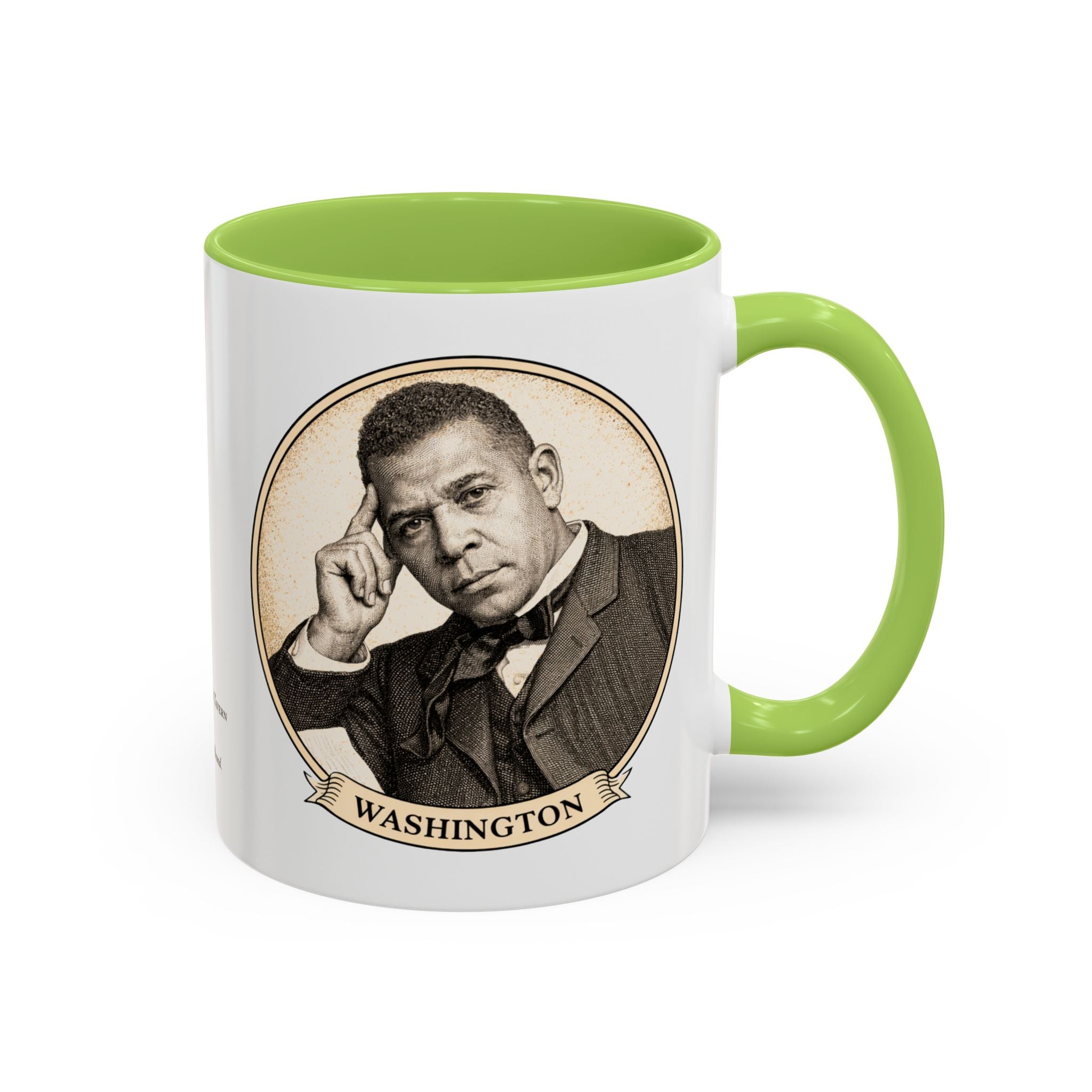 Washington -- The Thinker & Booker -- Ceramic Mug