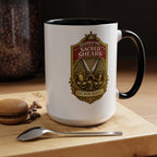 Keeper of the Sacred Shears Coffee Mug — Funny Barber/Hairstylist Gift (11/15oz)