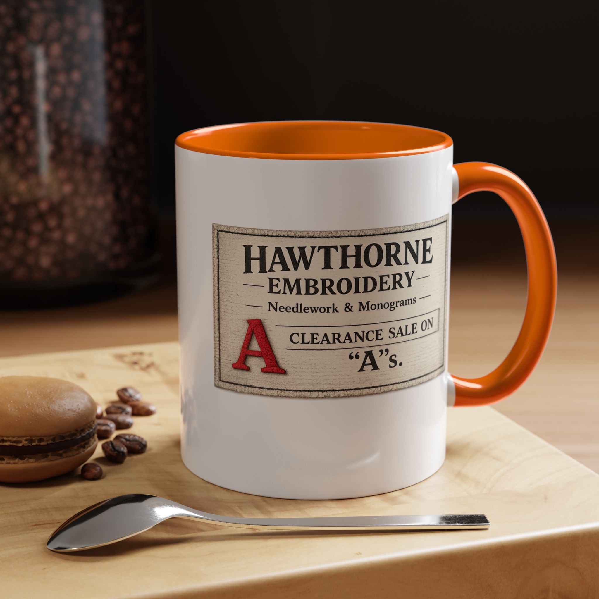 Hawthorne Embroidery Mug
