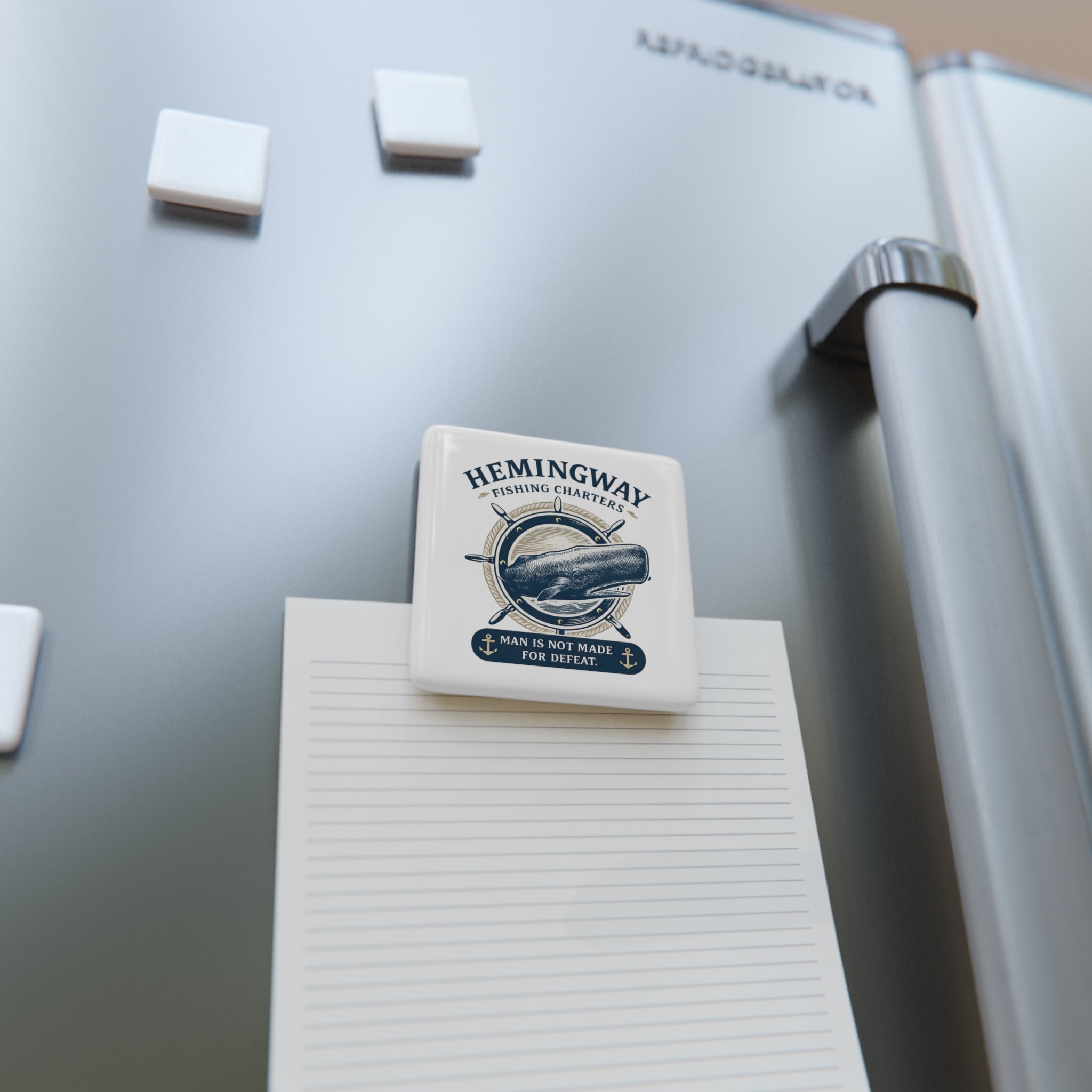 Hemingway Fishing Charters — Porcelain Magnet  From The Author’s Gallery