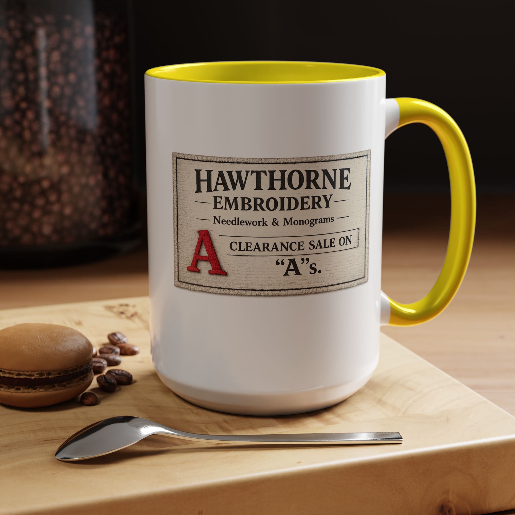 Hawthorne Embroidery Mug