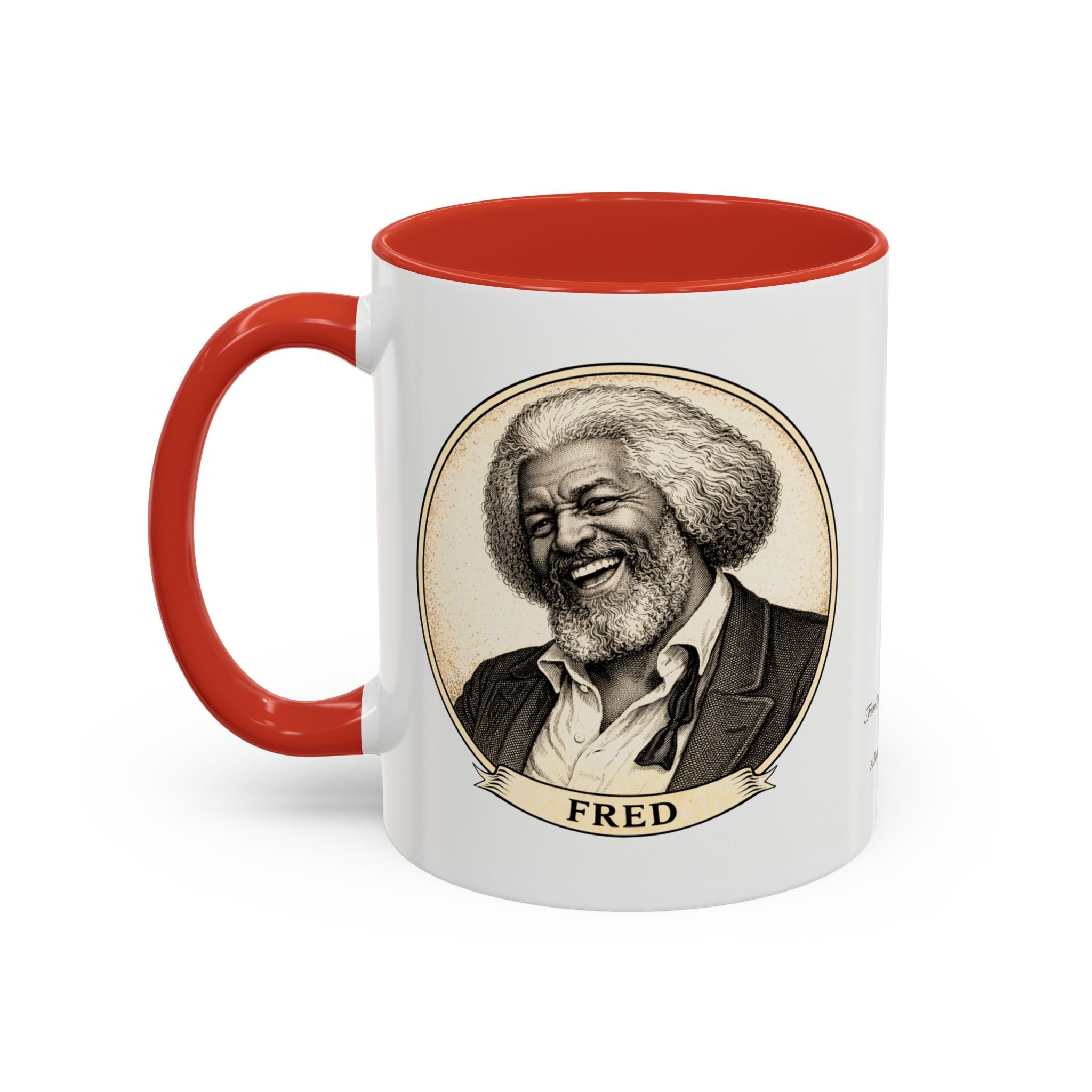 Douglass -- The Orator & Fred -- Ceramic Mug