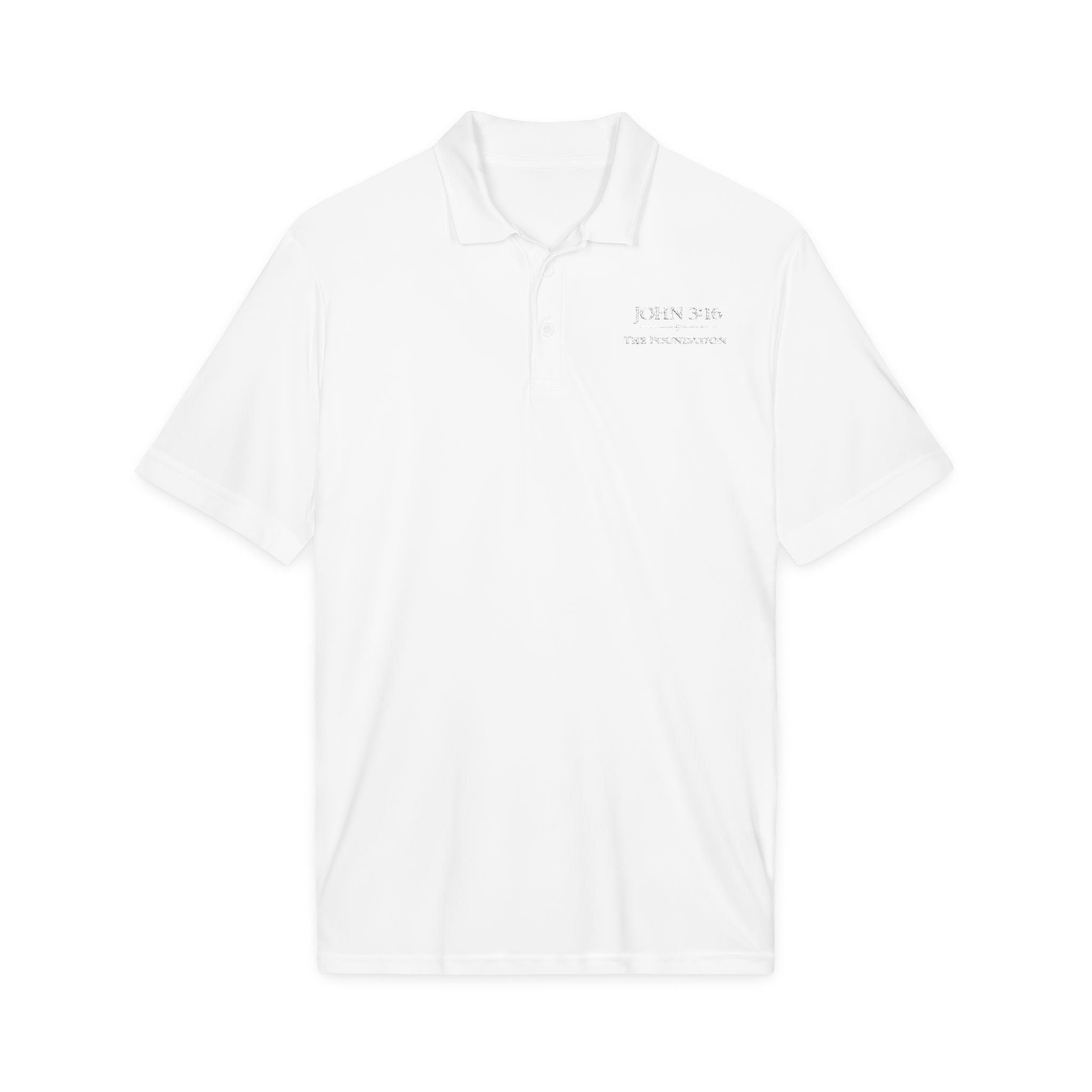 John 3:16 — Embroidered Polo  The Foundation Collection