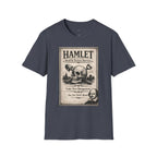 Hamlet Skull & Sexton Services T-Shirt — Vintage Literary Humor Tee