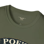 Poe’s Bird Sanctuary T-Shirt – Vintage Literary Humor Tee
