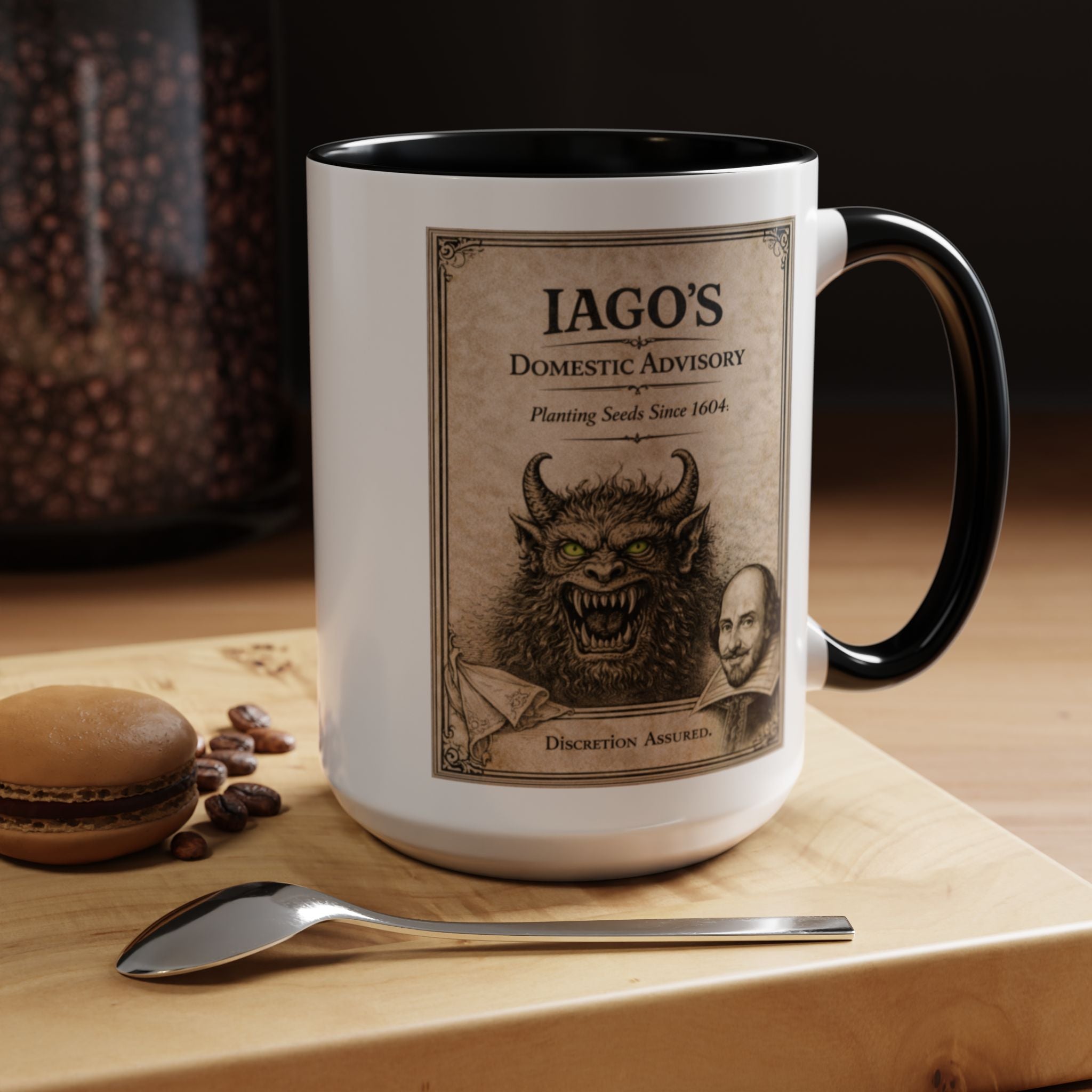 Iago’s Domestic Advisory Coffee Mug