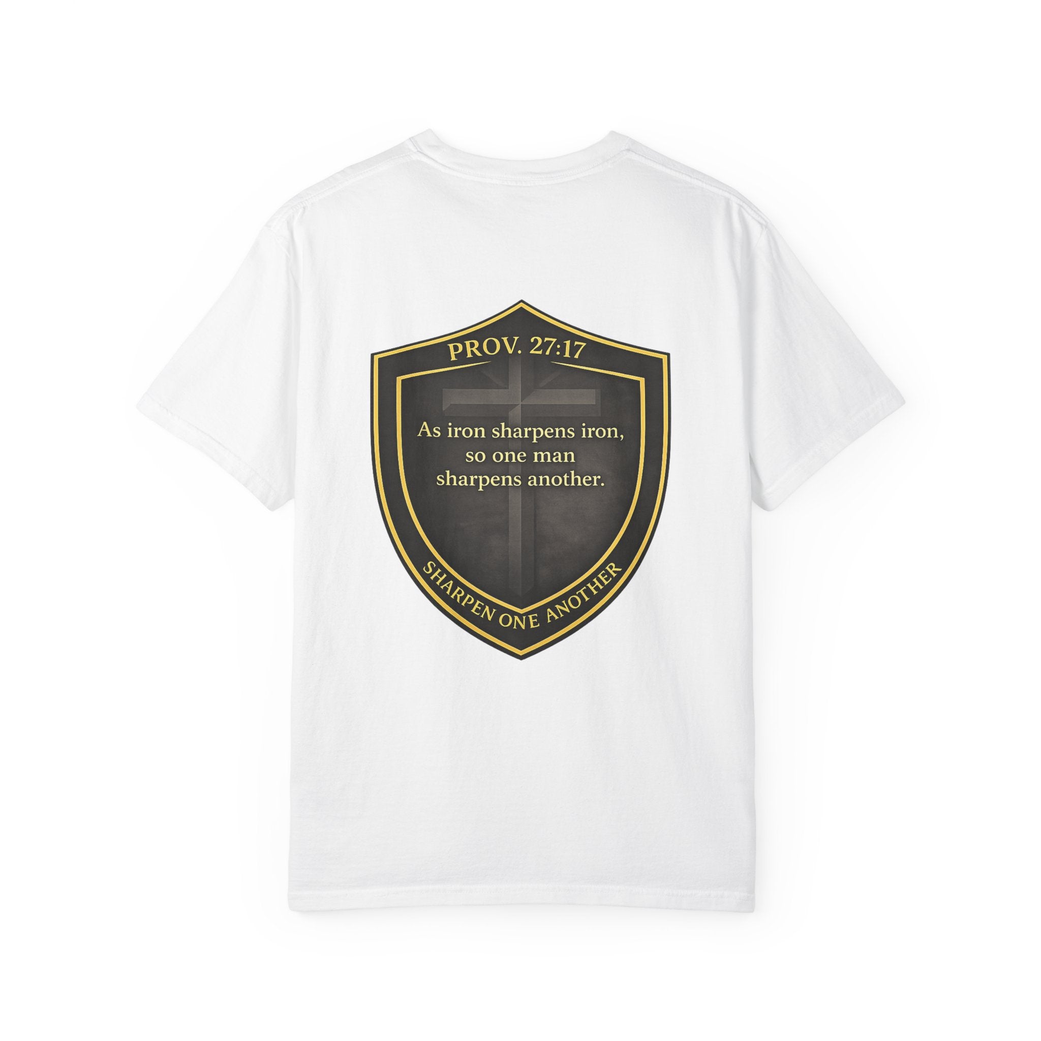 The Foundation — Proverbs 27:17 — In Plain Clothes Tee