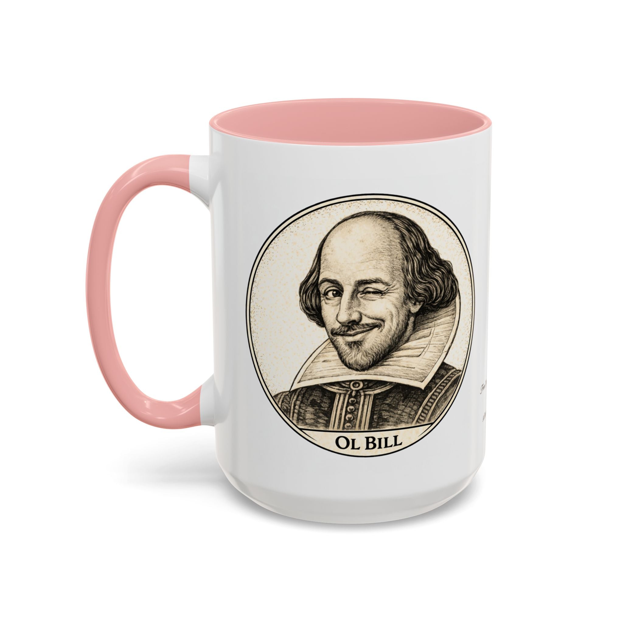 Shakespeare -- The Bard & Ol Bill -- Ceramic Mug