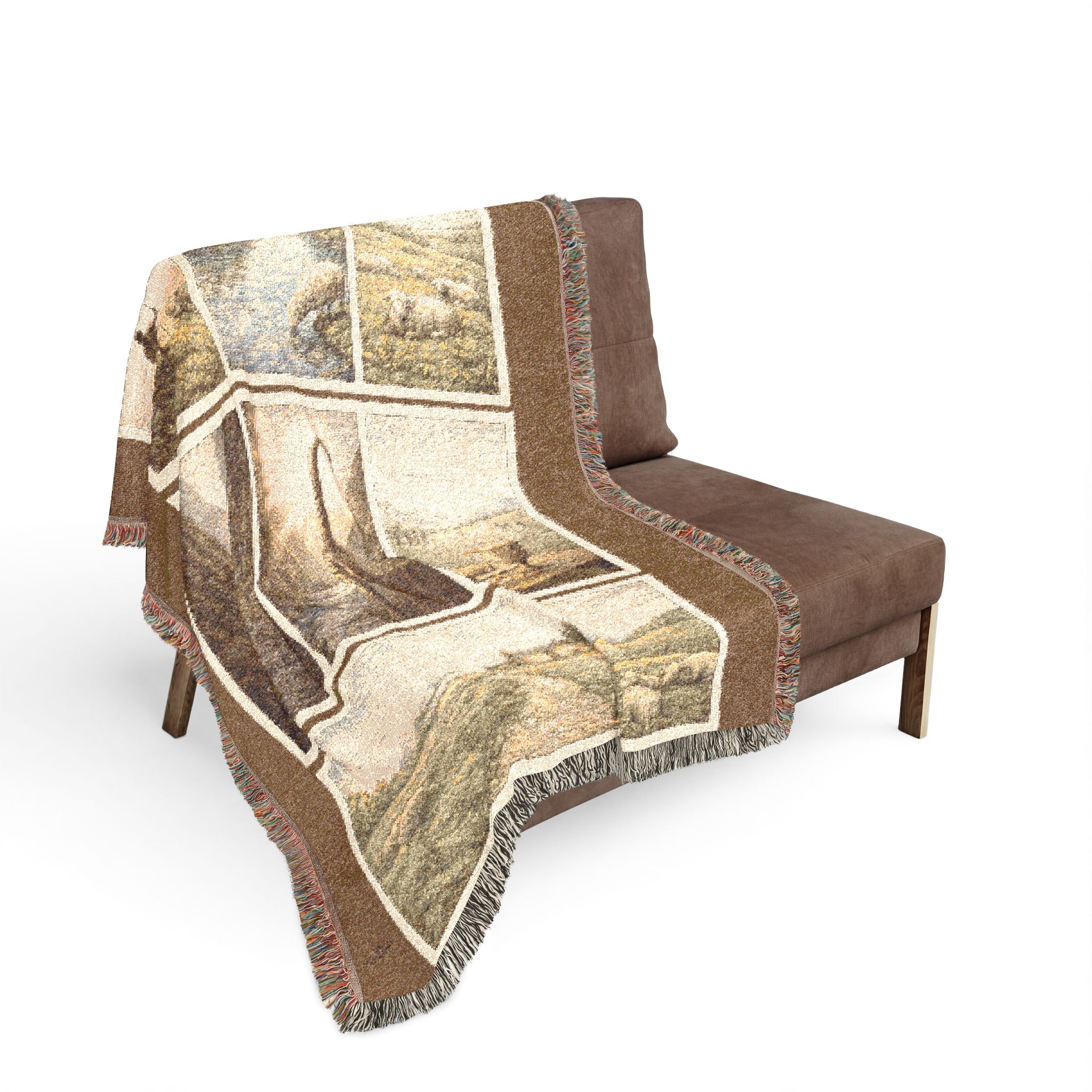 Beside Still Waters — Psalm 23 Tapestry Blanket