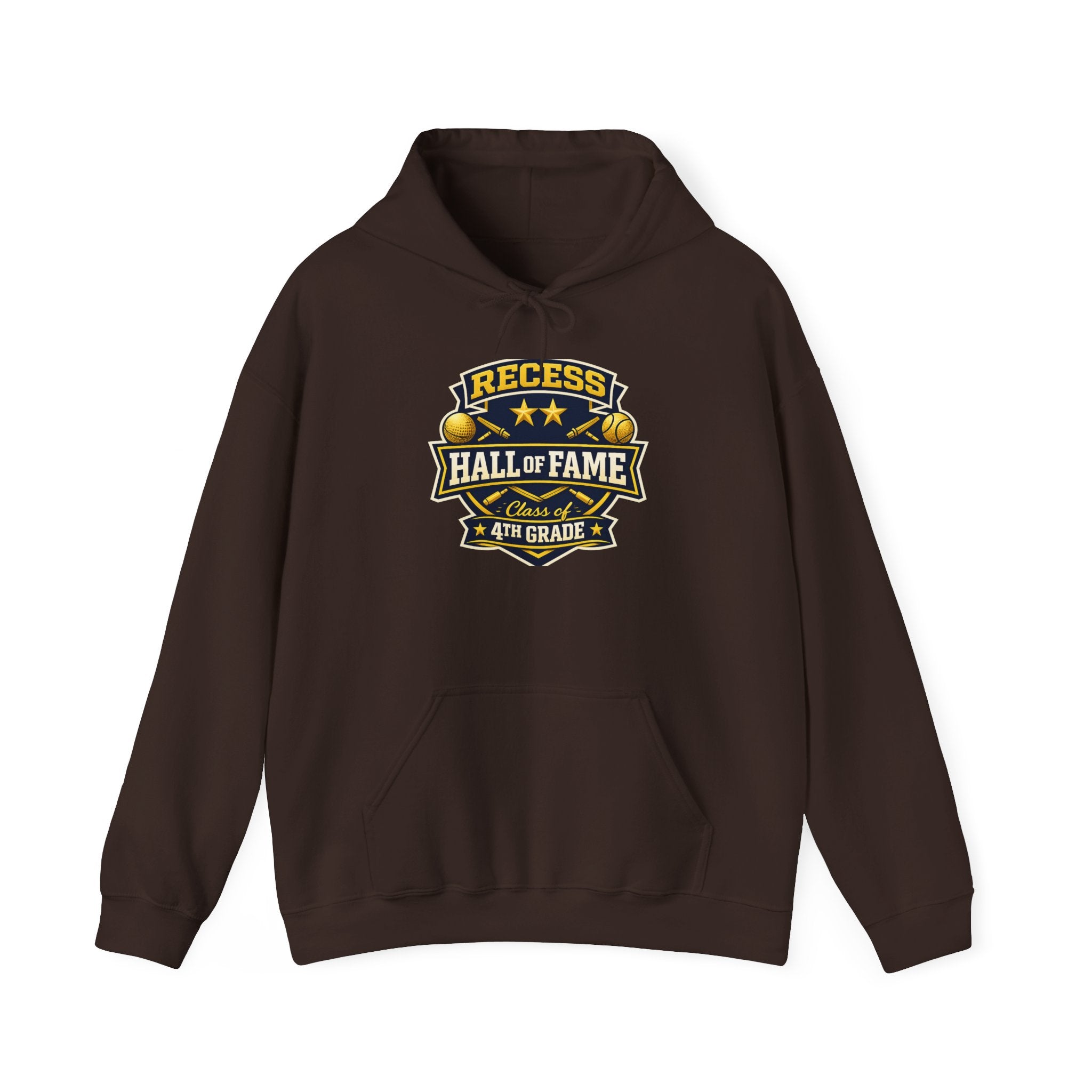 Recess Hall of Fame Hoodie -- Class of 4th Grade