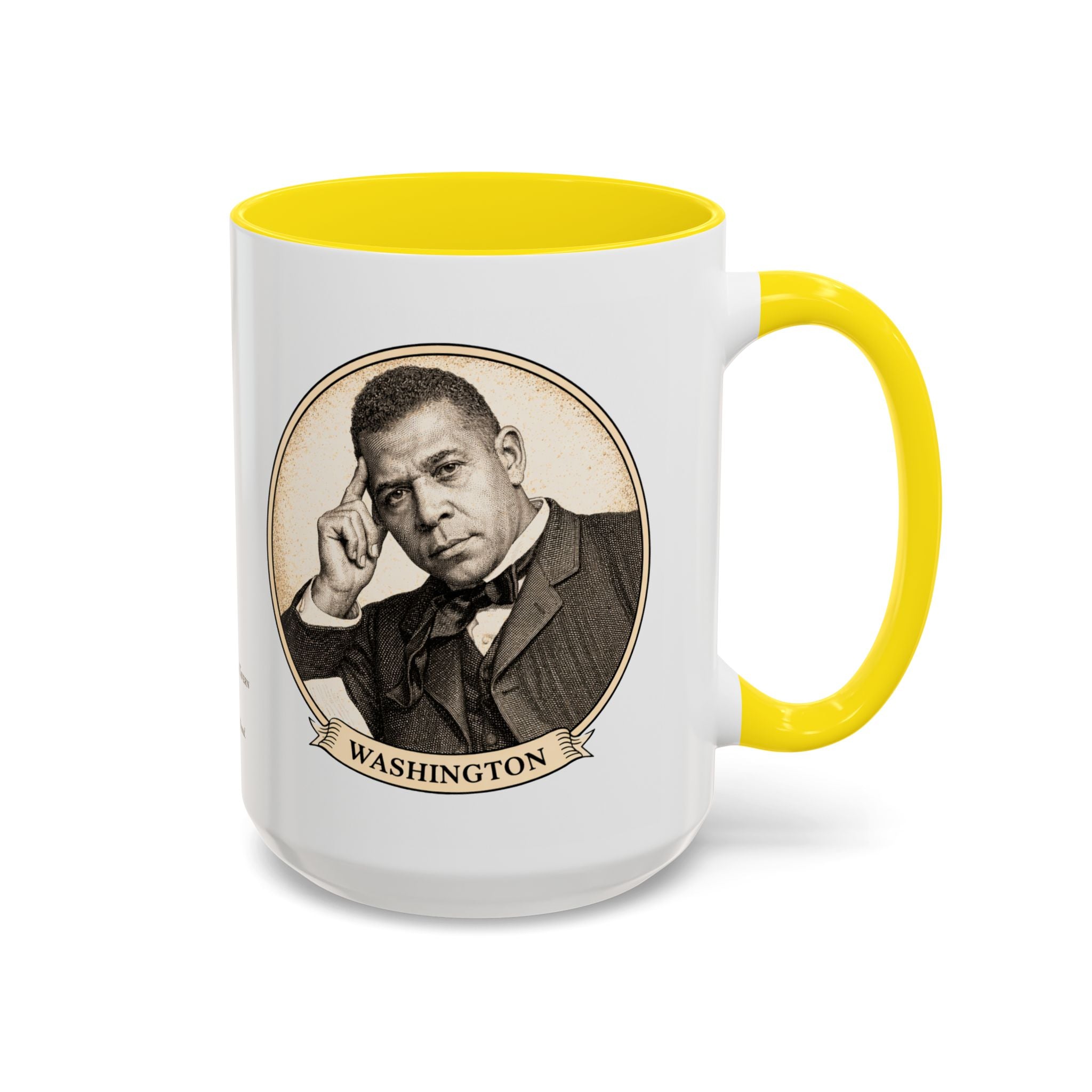 Washington -- The Thinker & Booker -- Ceramic Mug