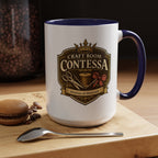 Contessa Craft Room Coffee Mug — "Craft Room Contessa: Mistress of Materials" Accent Mug