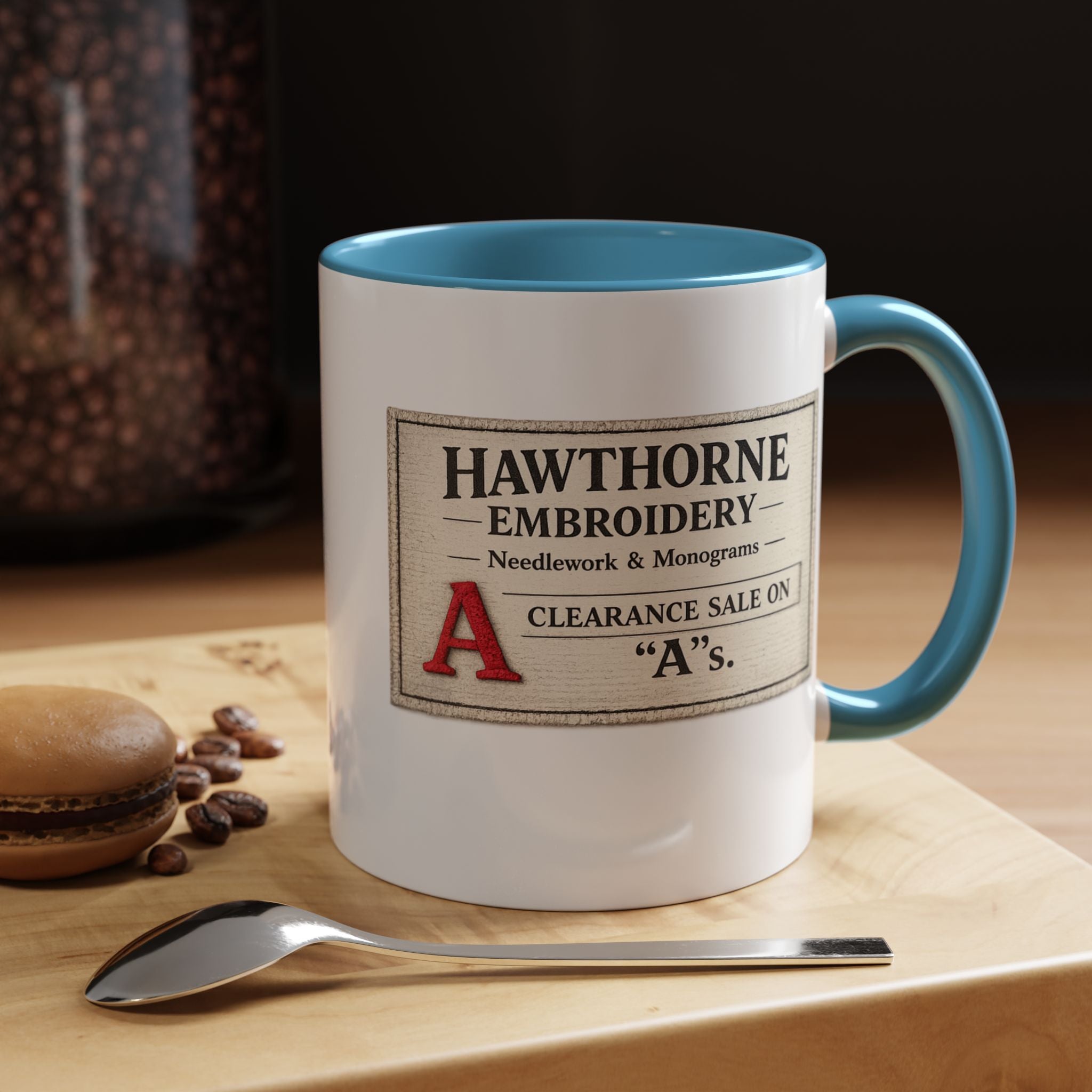 Hawthorne Embroidery Mug