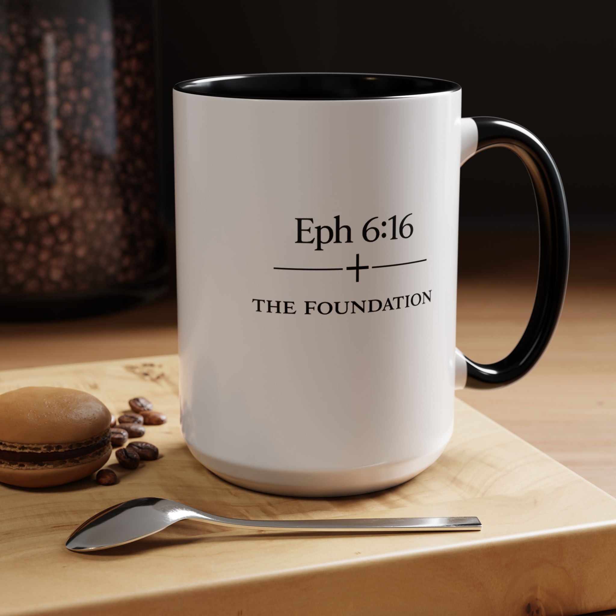 Ephesians 6:16 Coffee Mug — The Foundation Collection (15 oz)