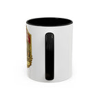 Keeper of the Sacred Shears Coffee Mug — Funny Barber/Hairstylist Gift (11/15oz)