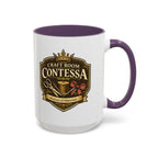 Contessa Craft Room Coffee Mug — "Craft Room Contessa: Mistress of Materials" Accent Mug